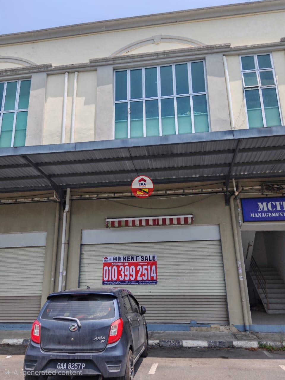 Ground Floor Industrial Lot/Shoplot For Rent at PCC Demak Laut